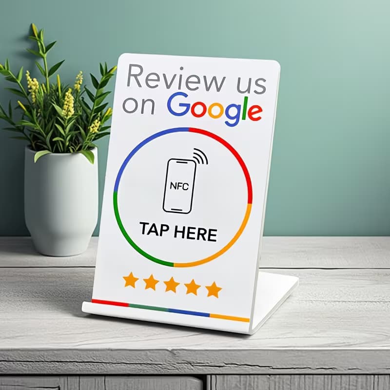 Λευκό Ακρυλικό Stand